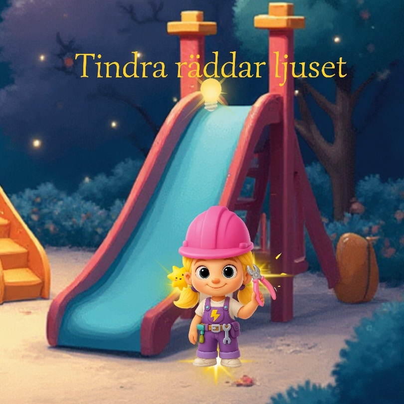 Omslag: Tindra räddar ljuset