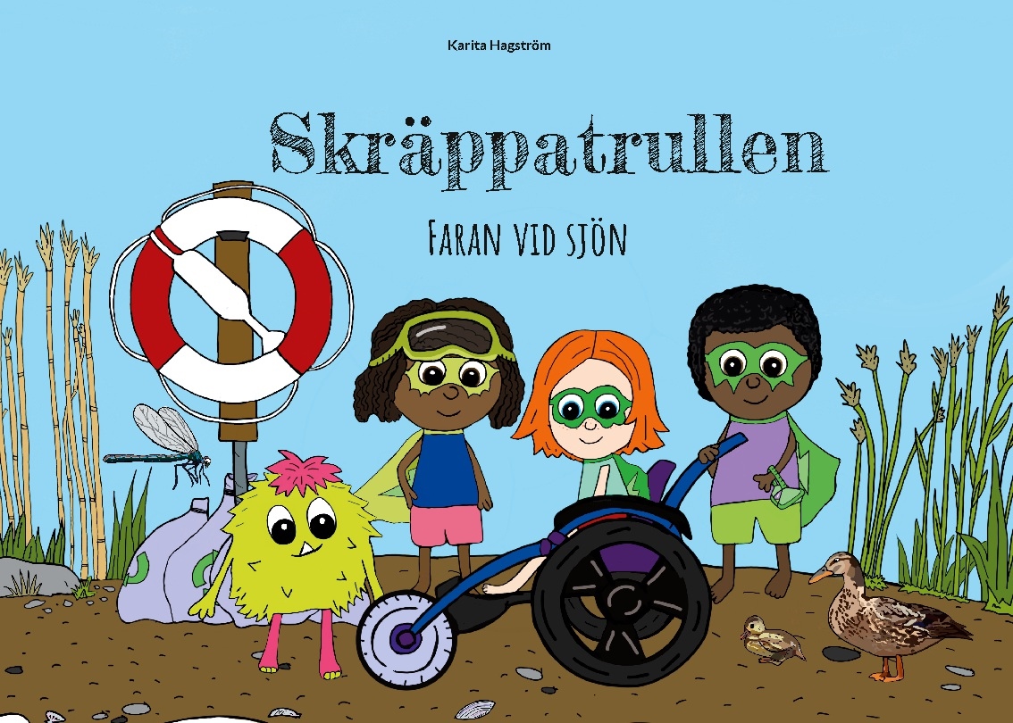 Omslag: Skräppatrullen : faran vid sjön