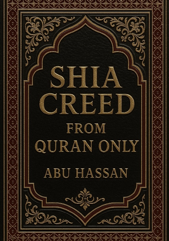 Omslag: Shia creed from Quran only