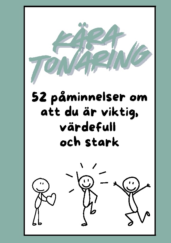 Omslag: Kära tonåring : 52 påminnelser om att du är viktig, värdefull och stark