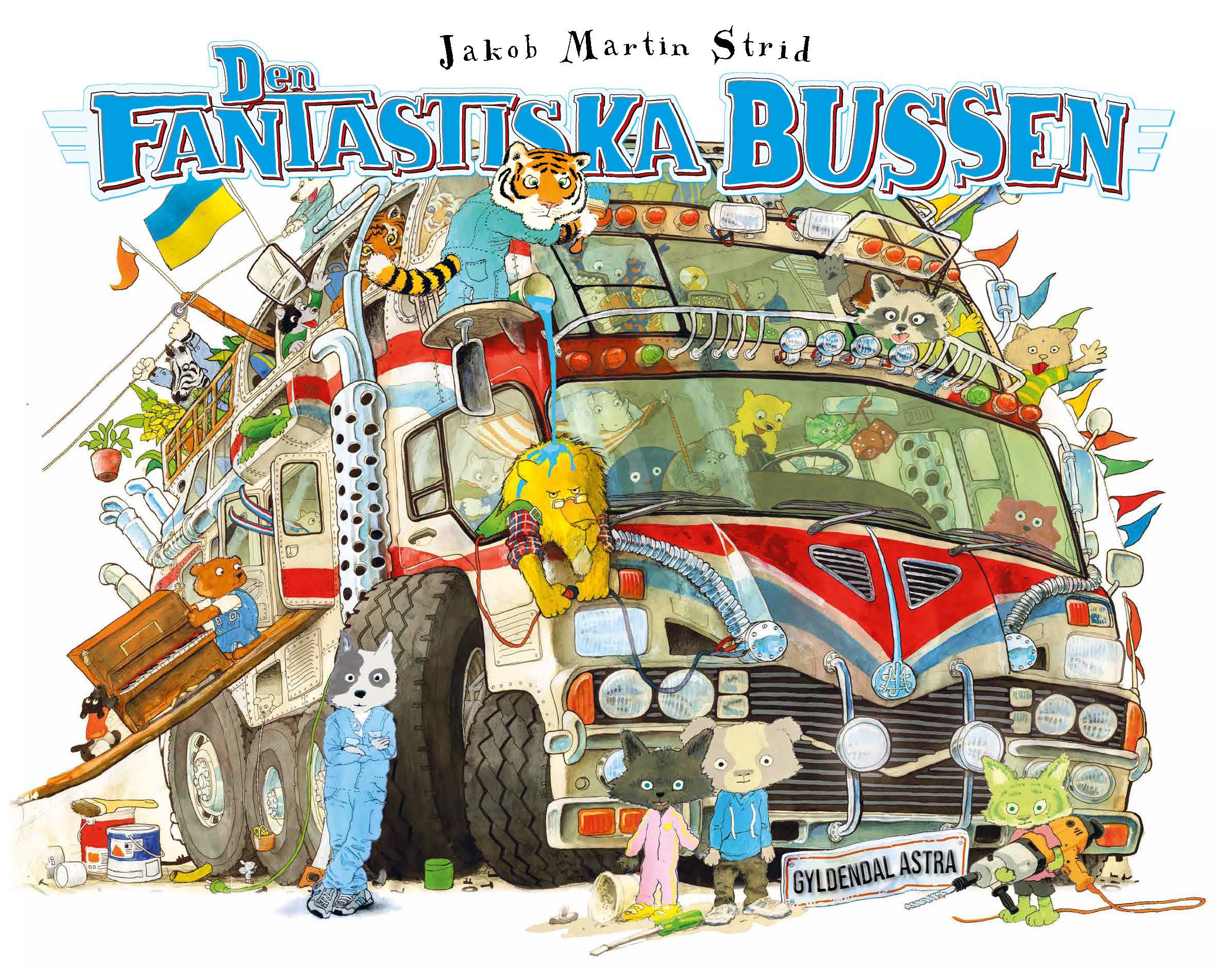 Omslag: Den fantastiska bussen