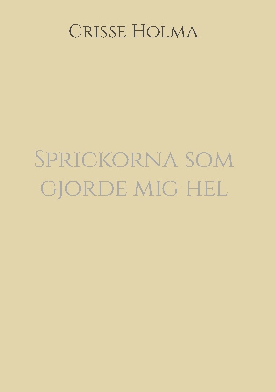 Omslag: Sprickorna som gjorde mig hel