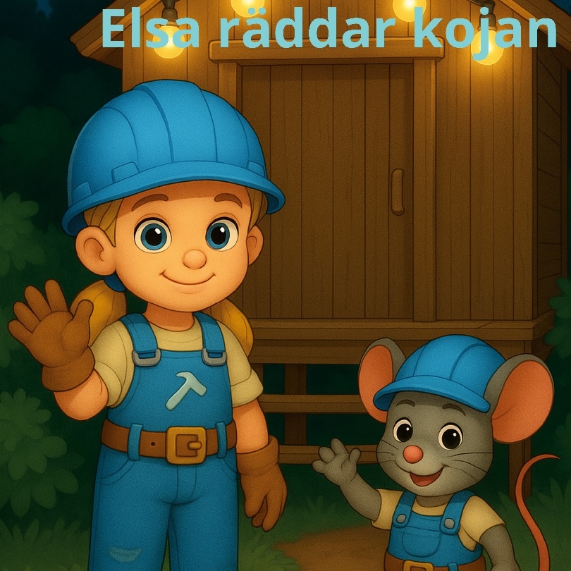 Omslag: Elsa räddar kojan