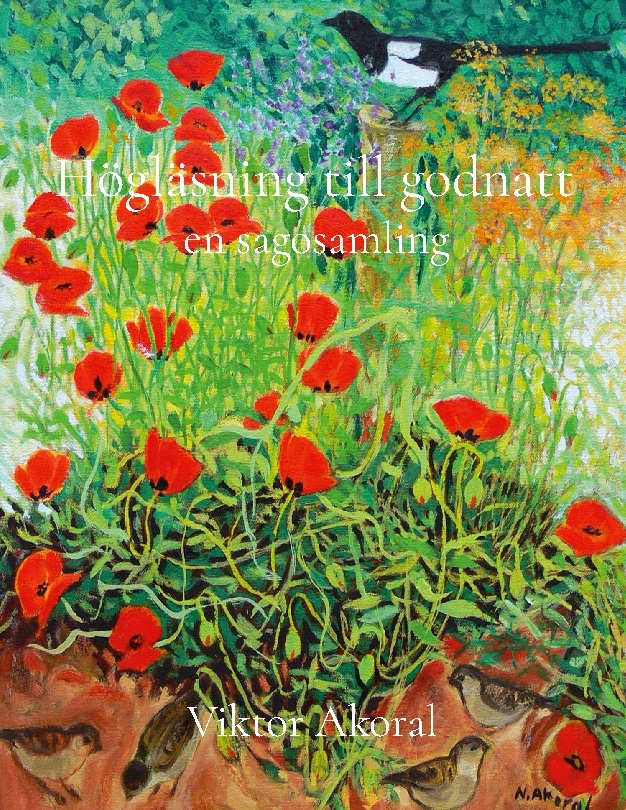 Omslag: Högläsning till godnatt : en sagosamling