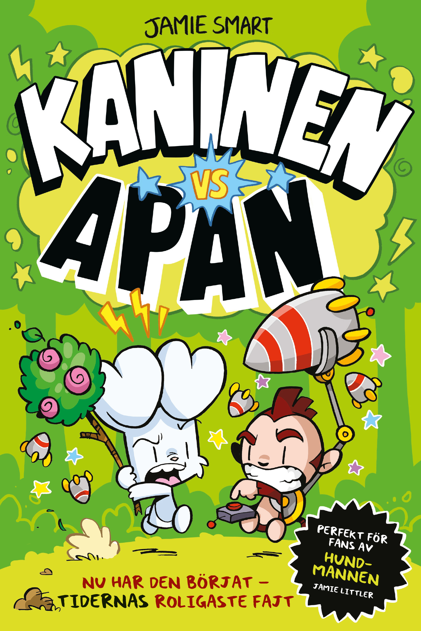 Omslag: Kaninen vs Apan