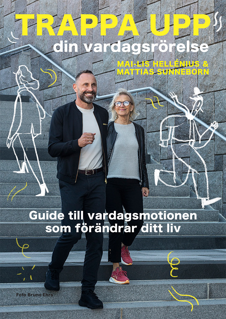Omslag: Trappa upp din vardagsrörelse