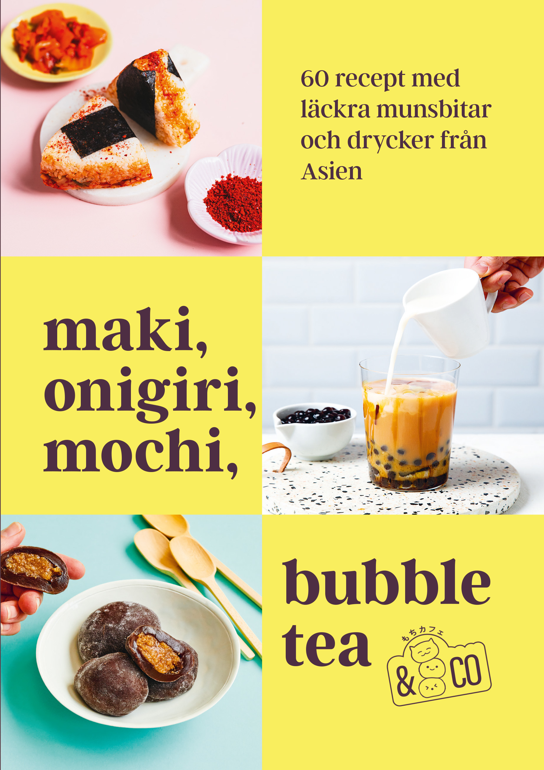 Omslag: Maki, onigiri, mochi, bubble tea & co