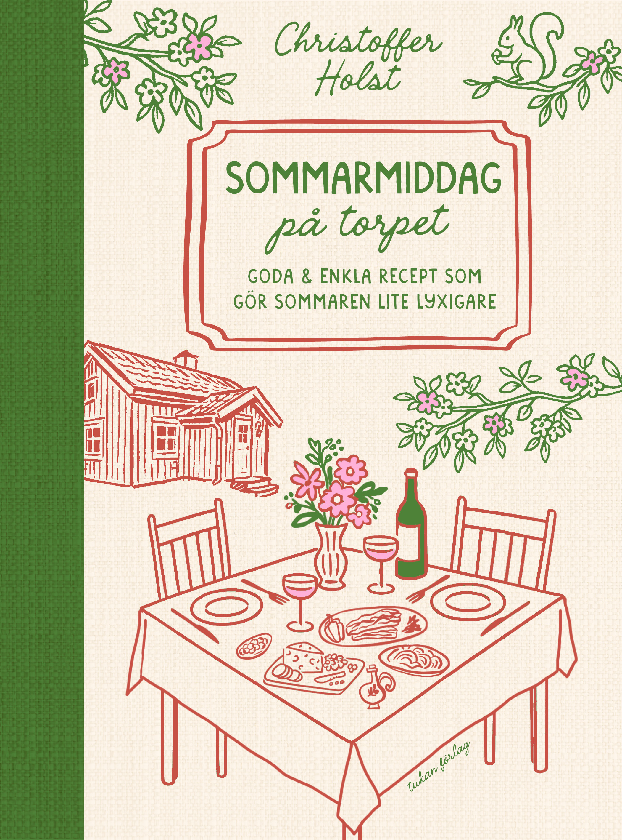 Omslag: Sommarmiddag på torpet