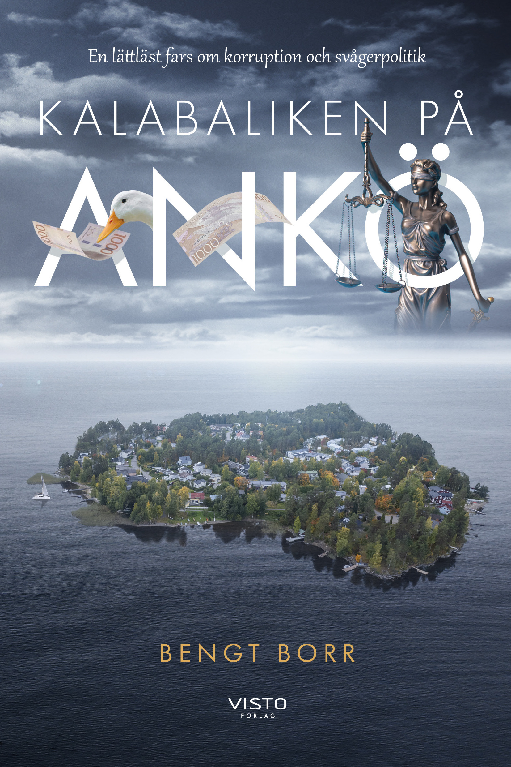 Omslag: Kalabaliken på Ankö