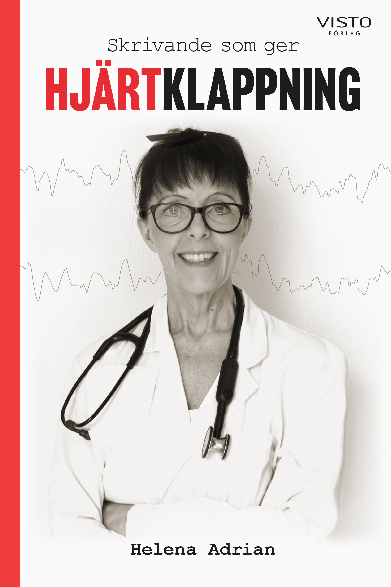 Omslag: Skrivande som ger hjärtklappning
