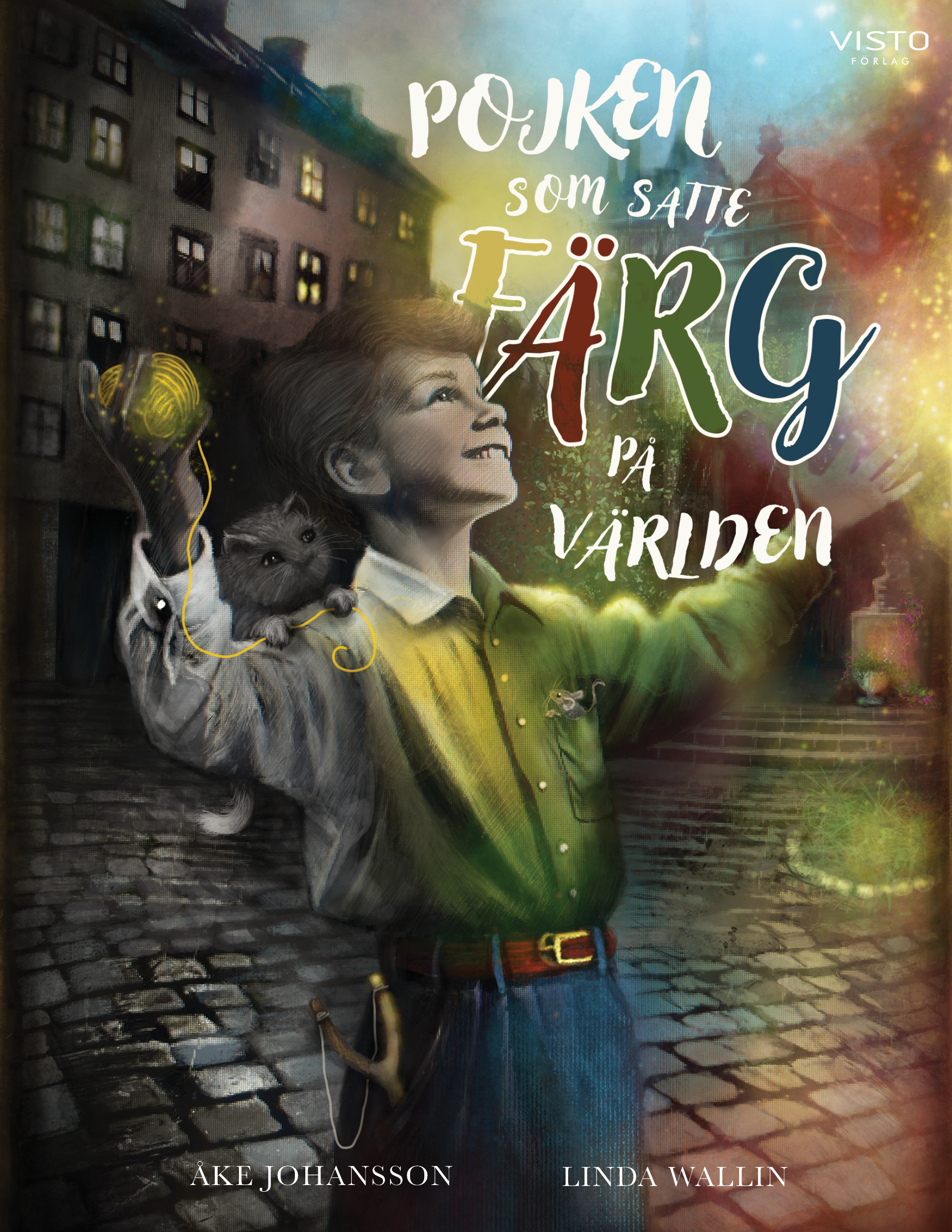 Omslag: Pojken som satte färg på världen