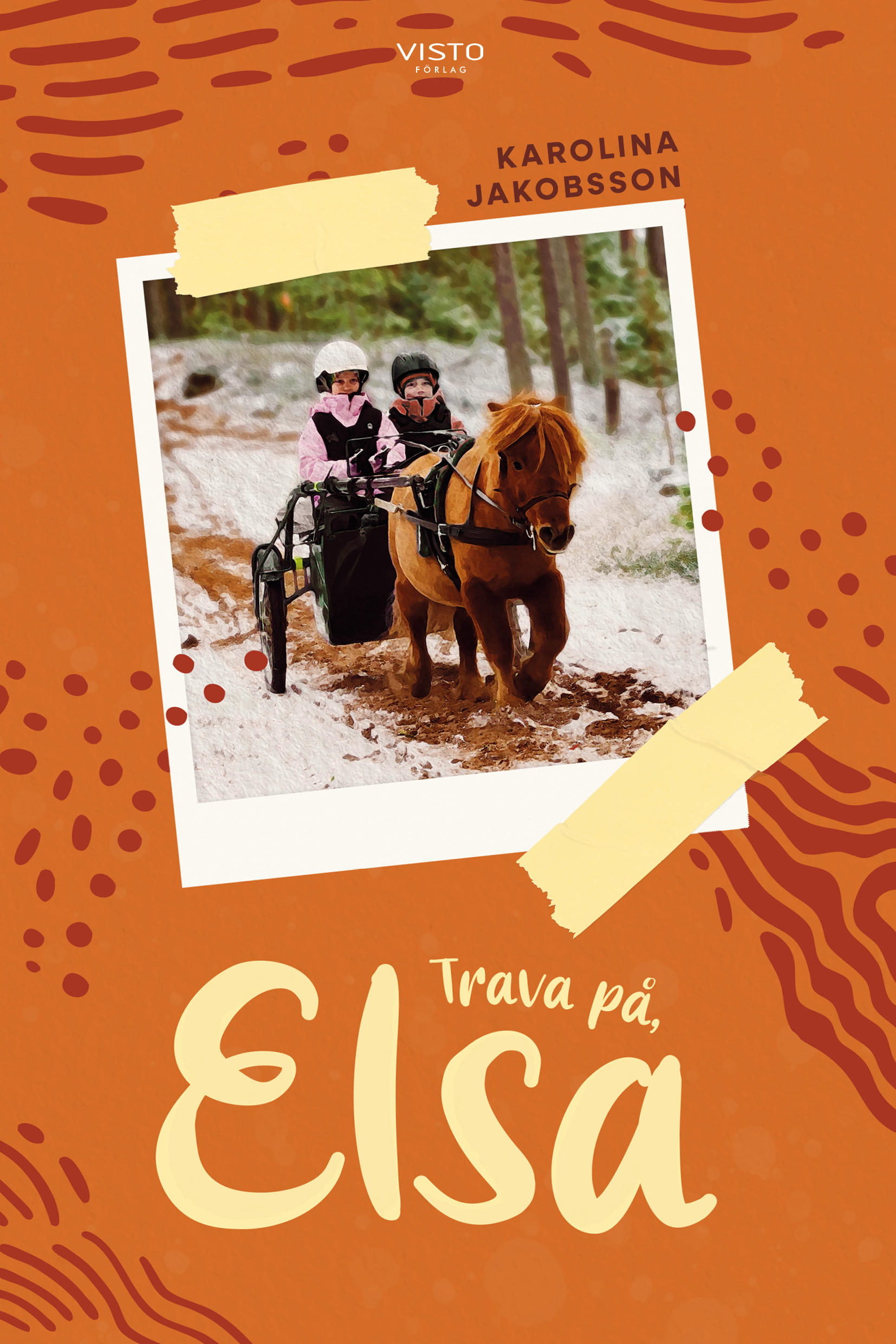 Omslag: Trava på, Elsa