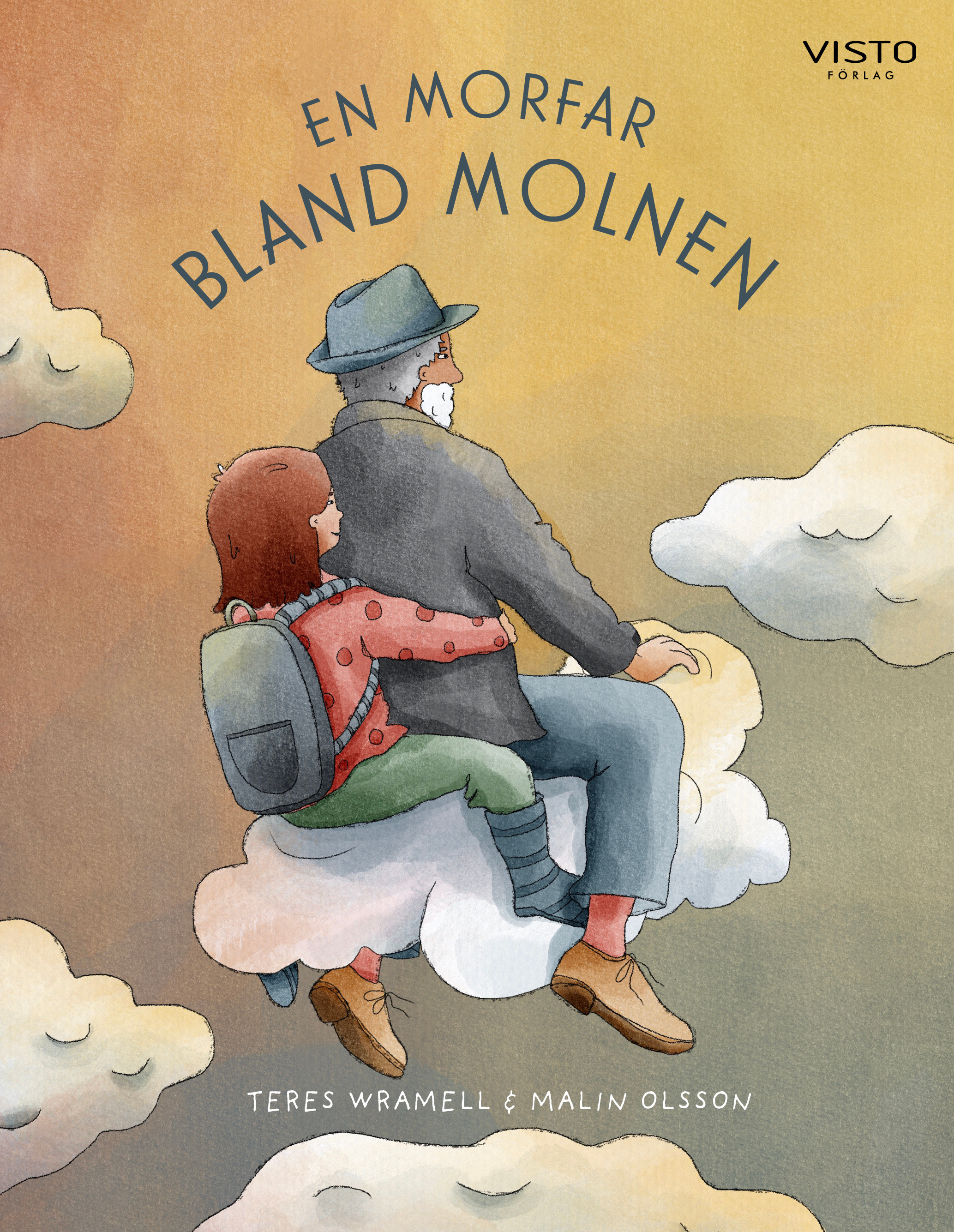 Omslag: En morfar bland molnen