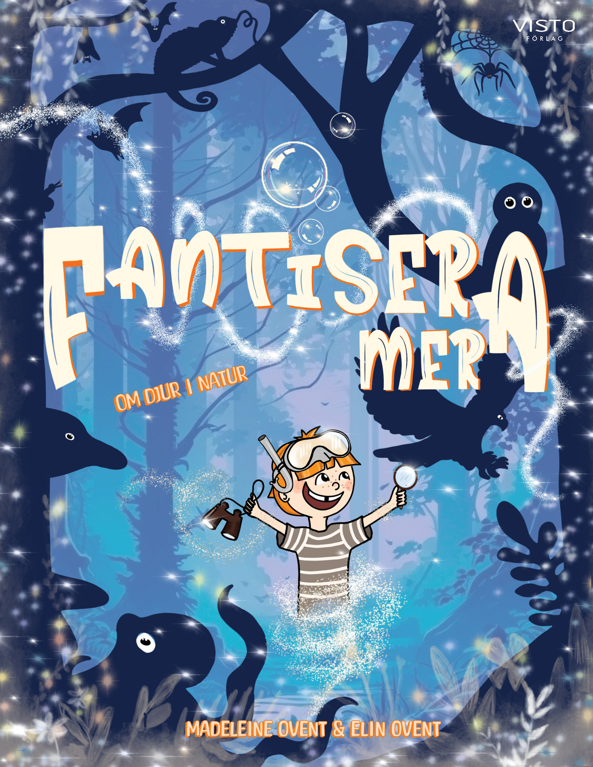 Omslag: Fantisera mera : om djur i natur