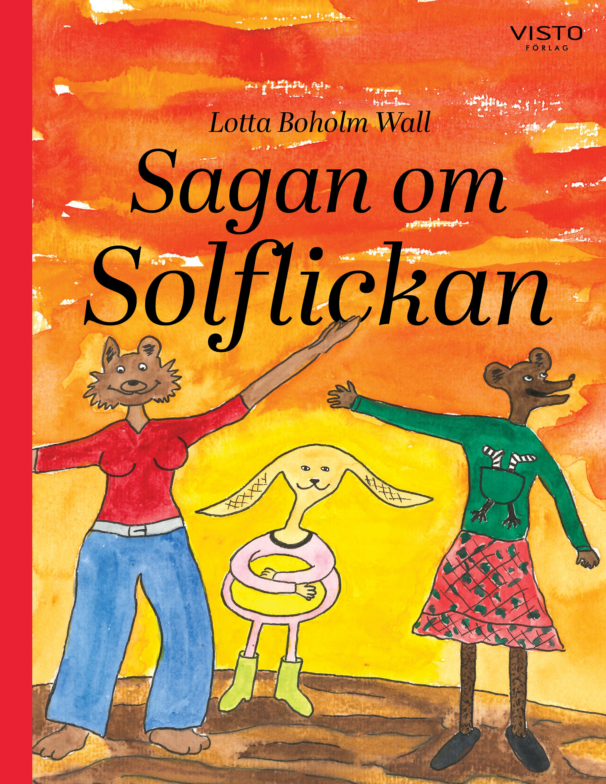 Omslag: Sagan om Solflickan