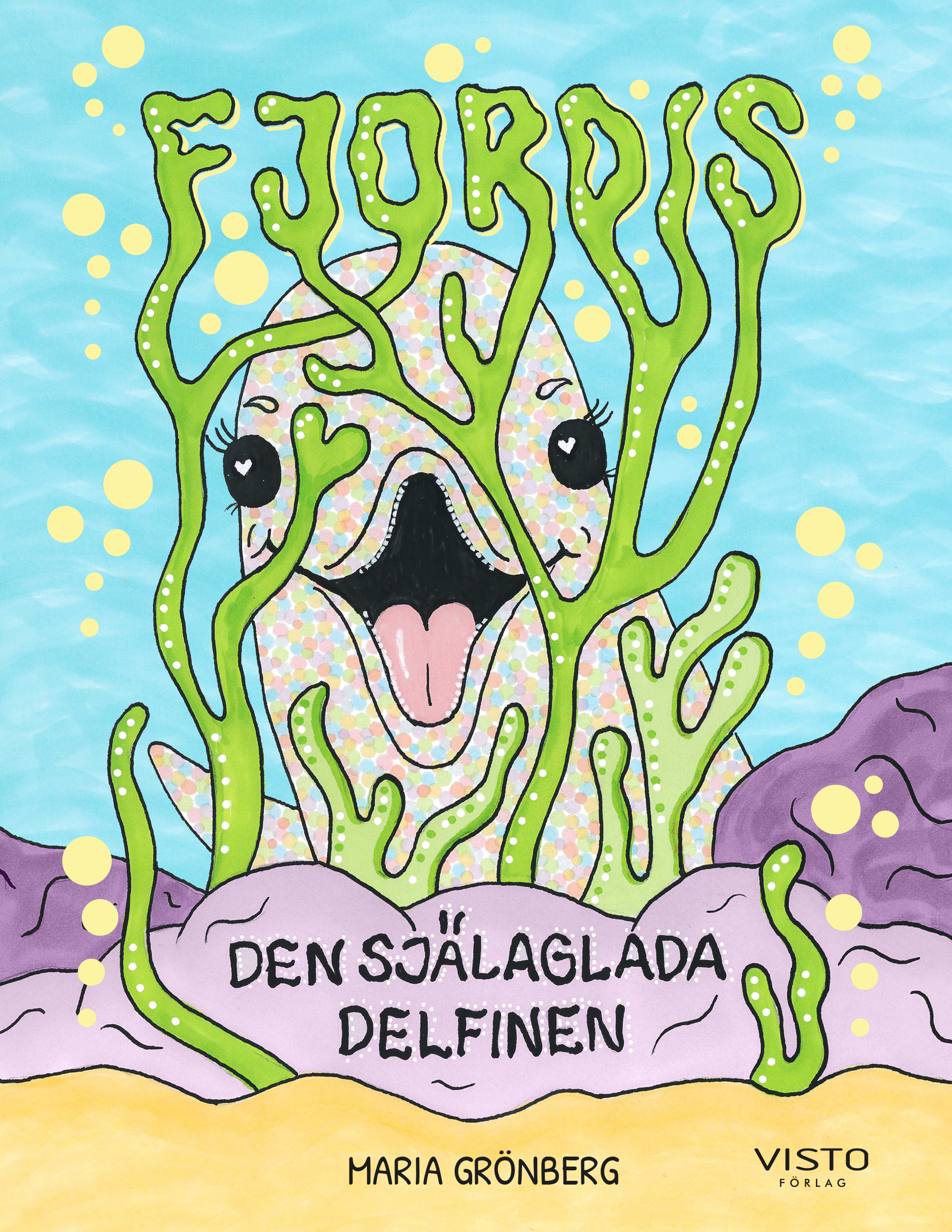 Omslag: Fjordis, den själaglada delfinen