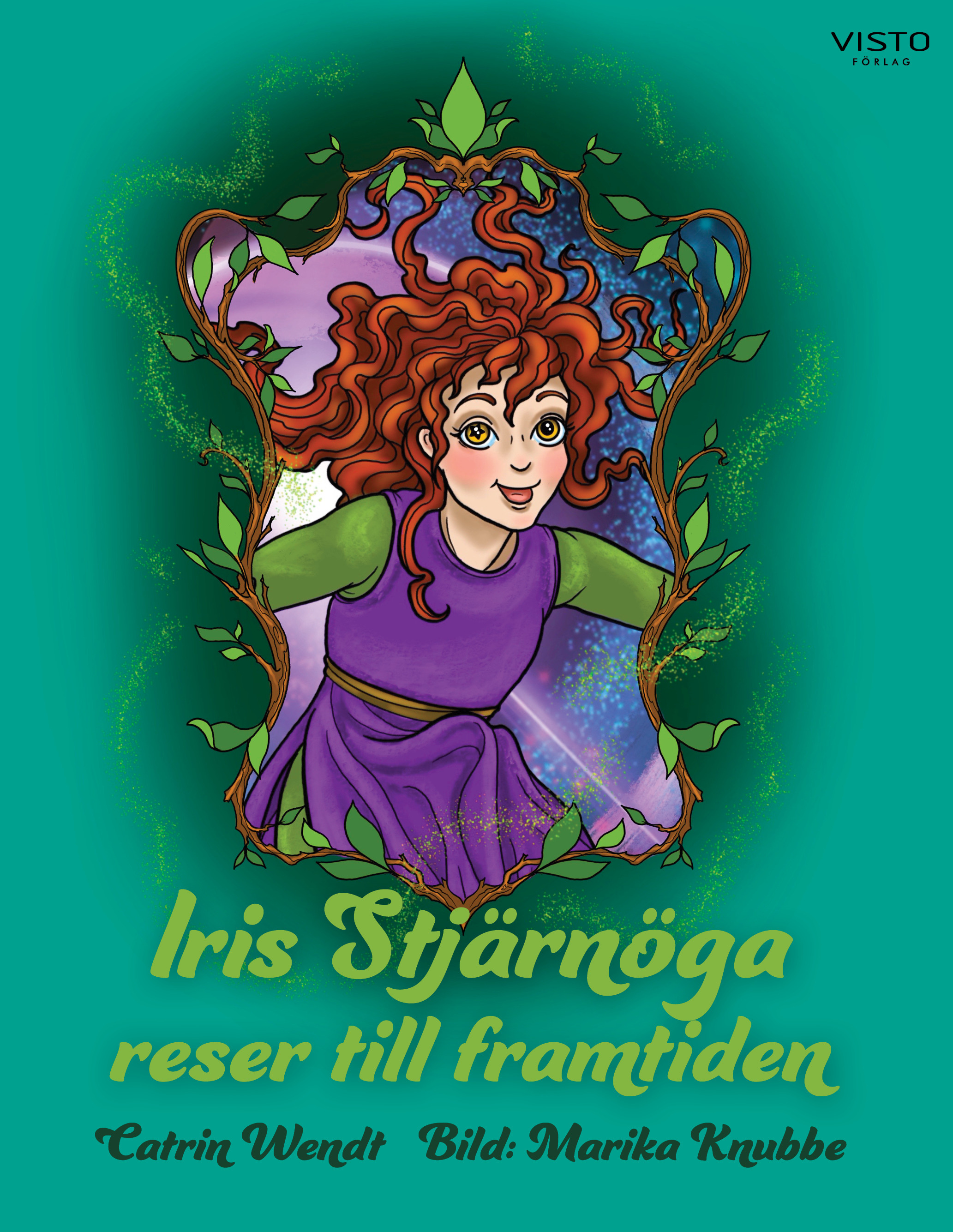 Omslag: Iris Stjärnöga reser till framtiden