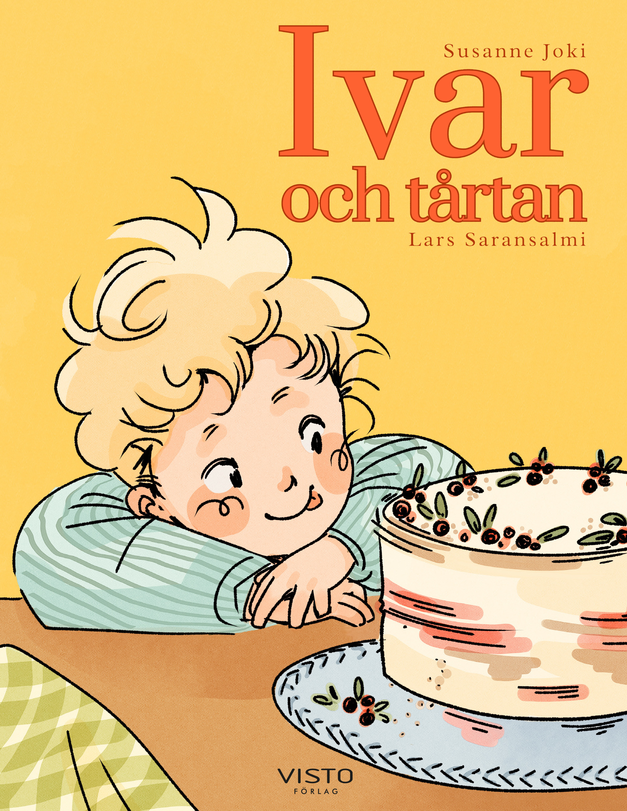 Omslag: Ivar och tårtan