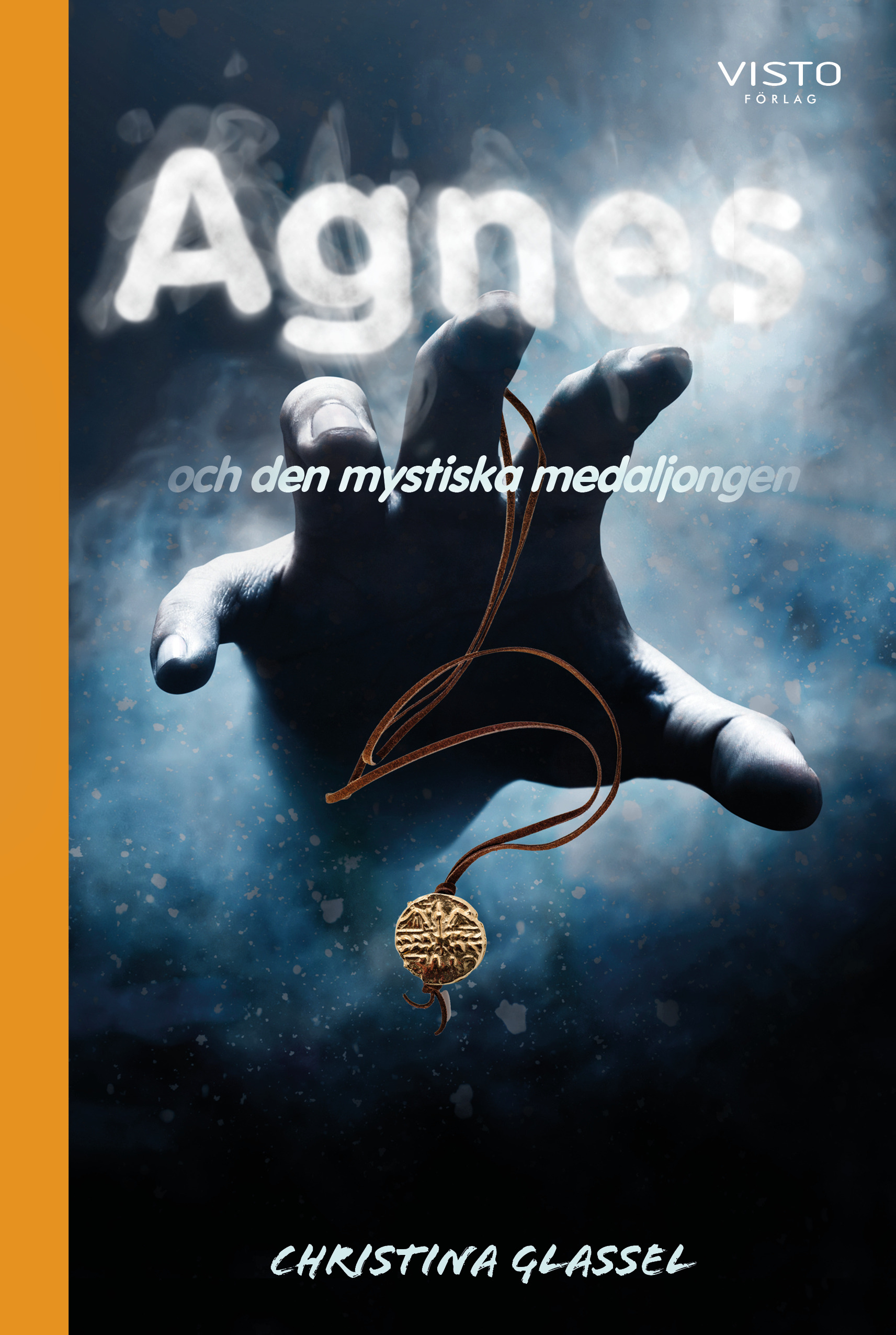 Omslag: Agnes och den mystiska medaljongen