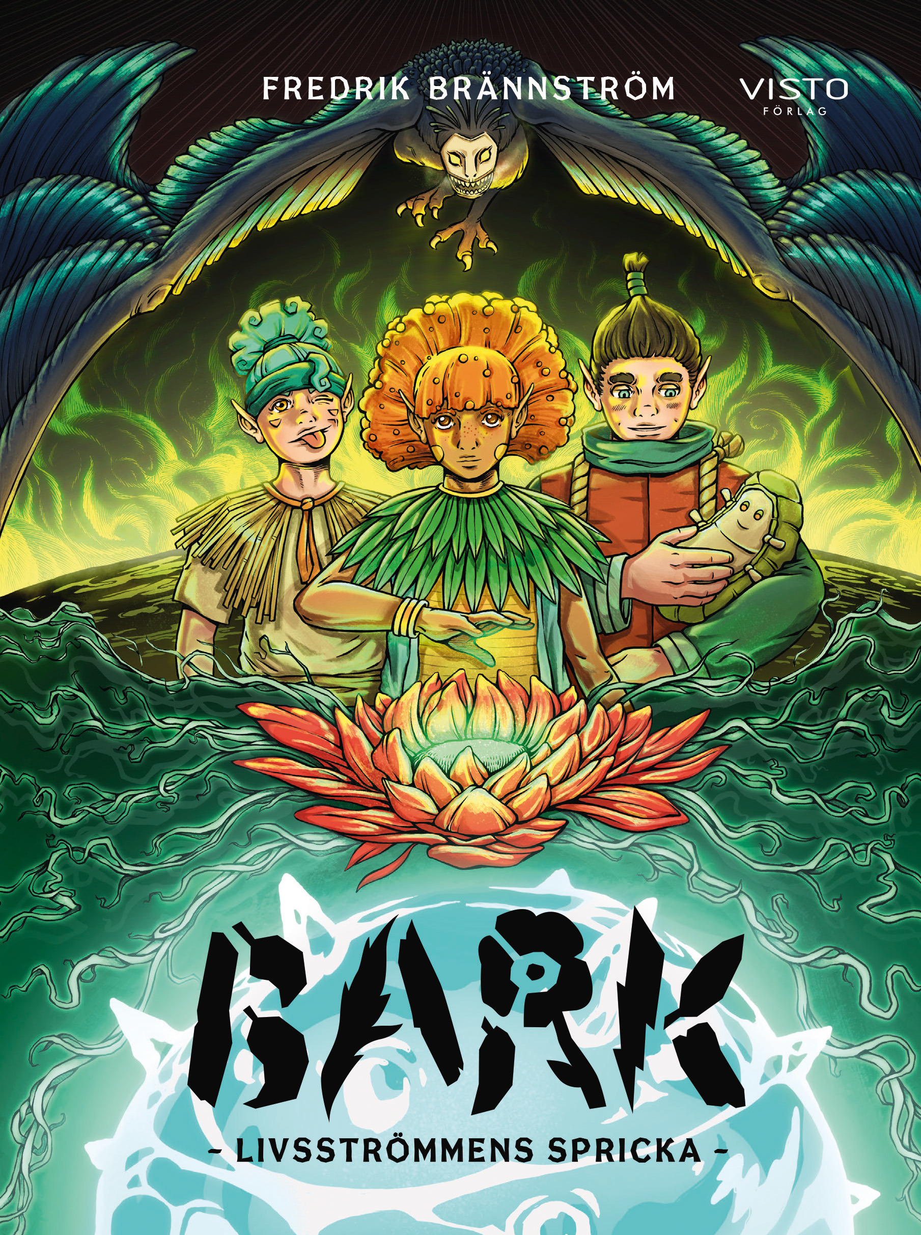 Omslag: Livsströmmens spricka