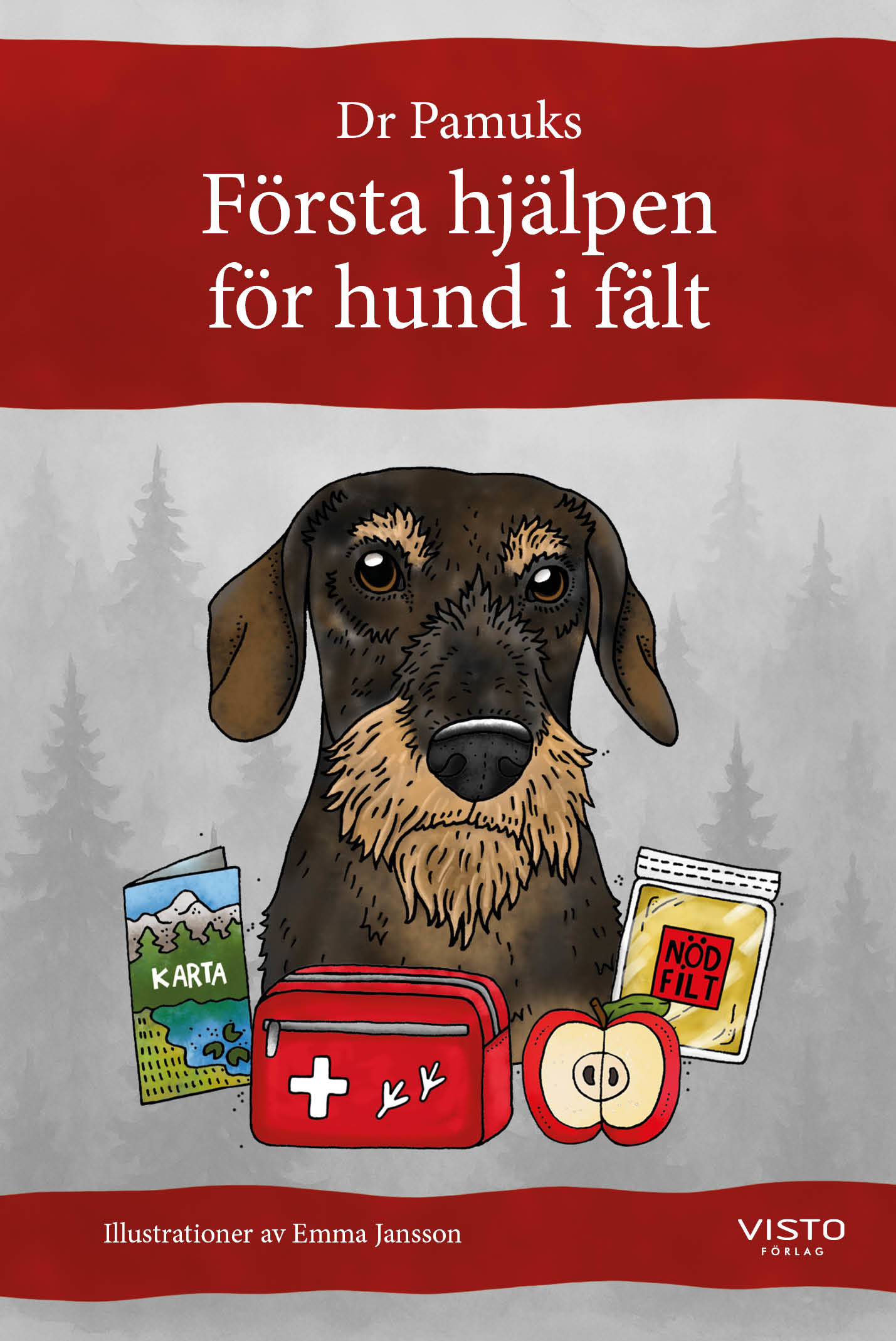 Omslag: Första hjälpen för hund i fält