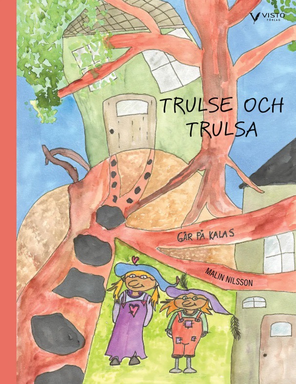 Omslag: Trulse och Trulsa går på kalas