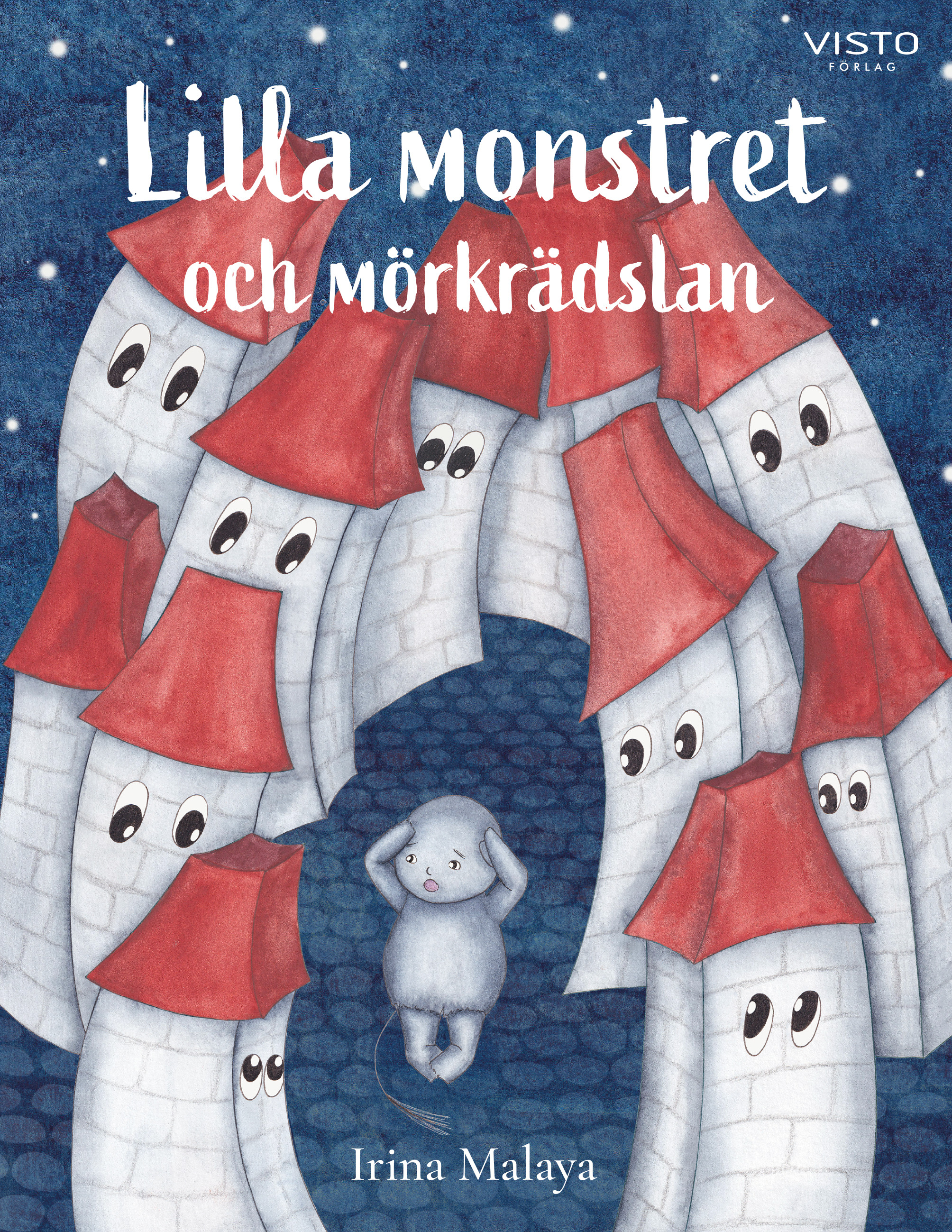 Omslag: Lilla monstret och mörkrädslan