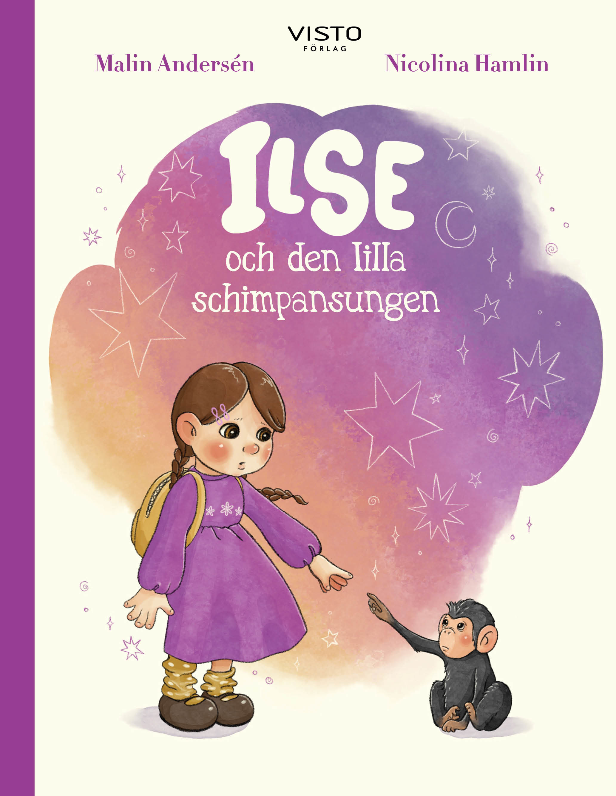 Omslag: Ilse och den lilla schimpansungen