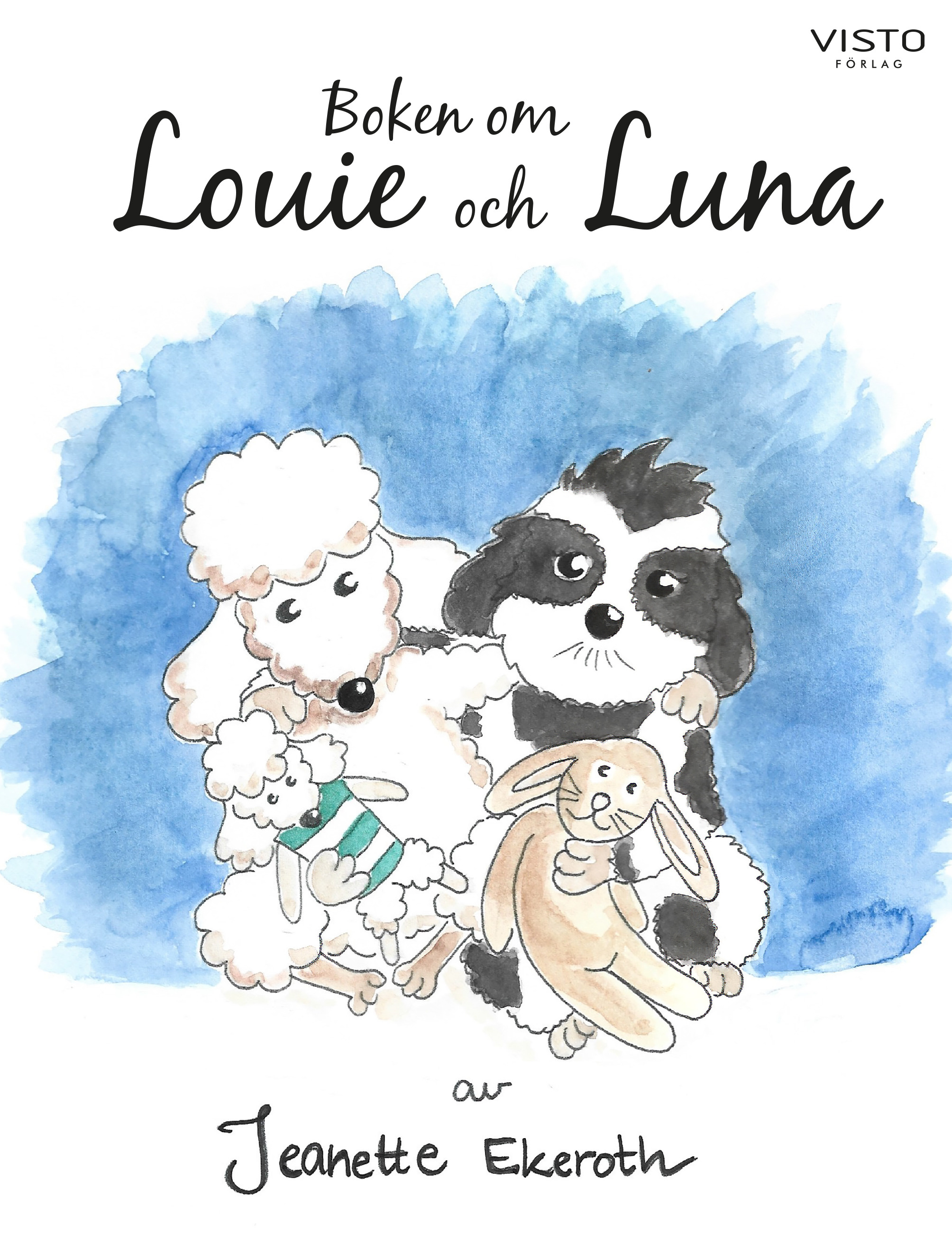 Omslag: Boken om Louie och Luna