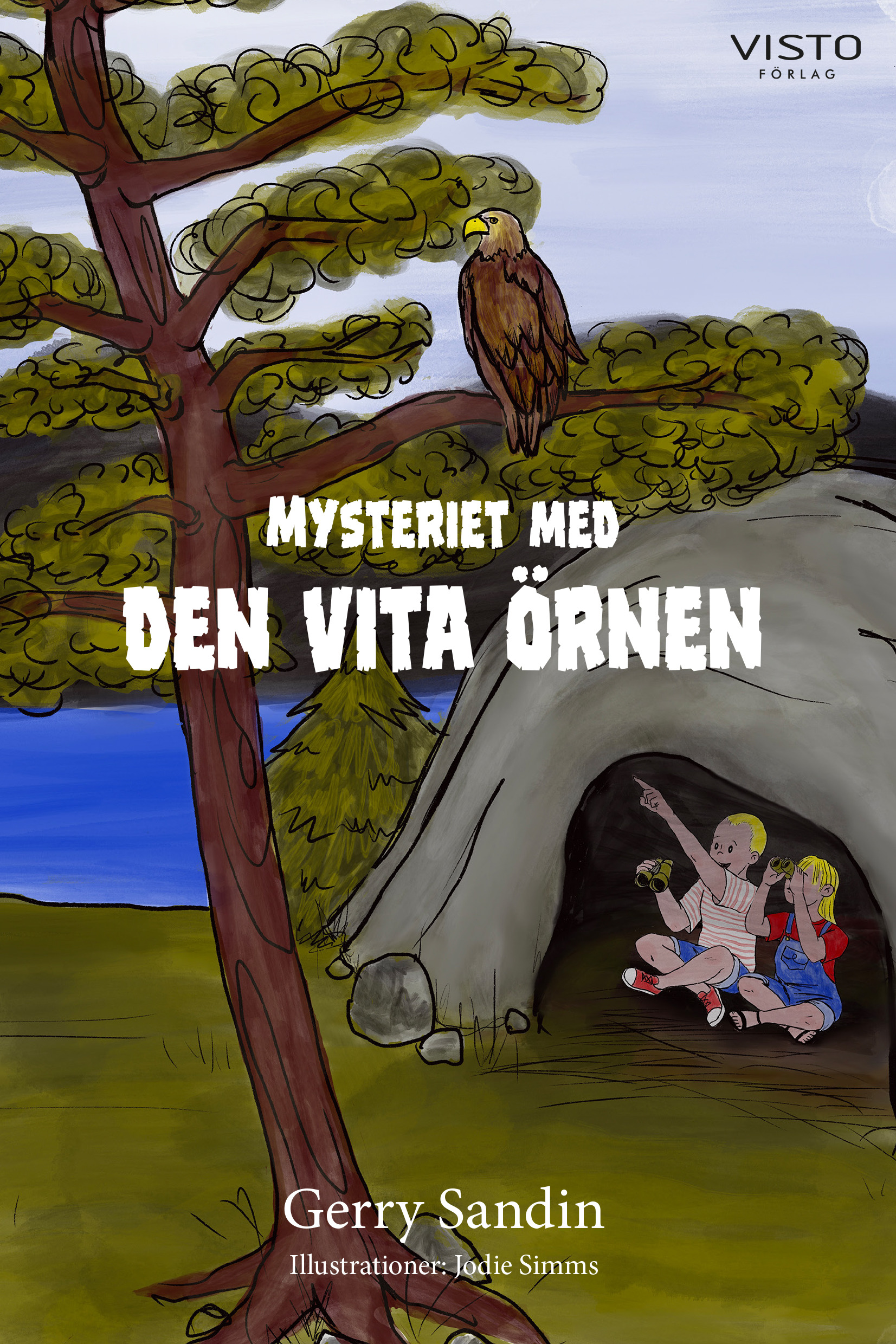 Omslag: Mysteriet med den vita örnen