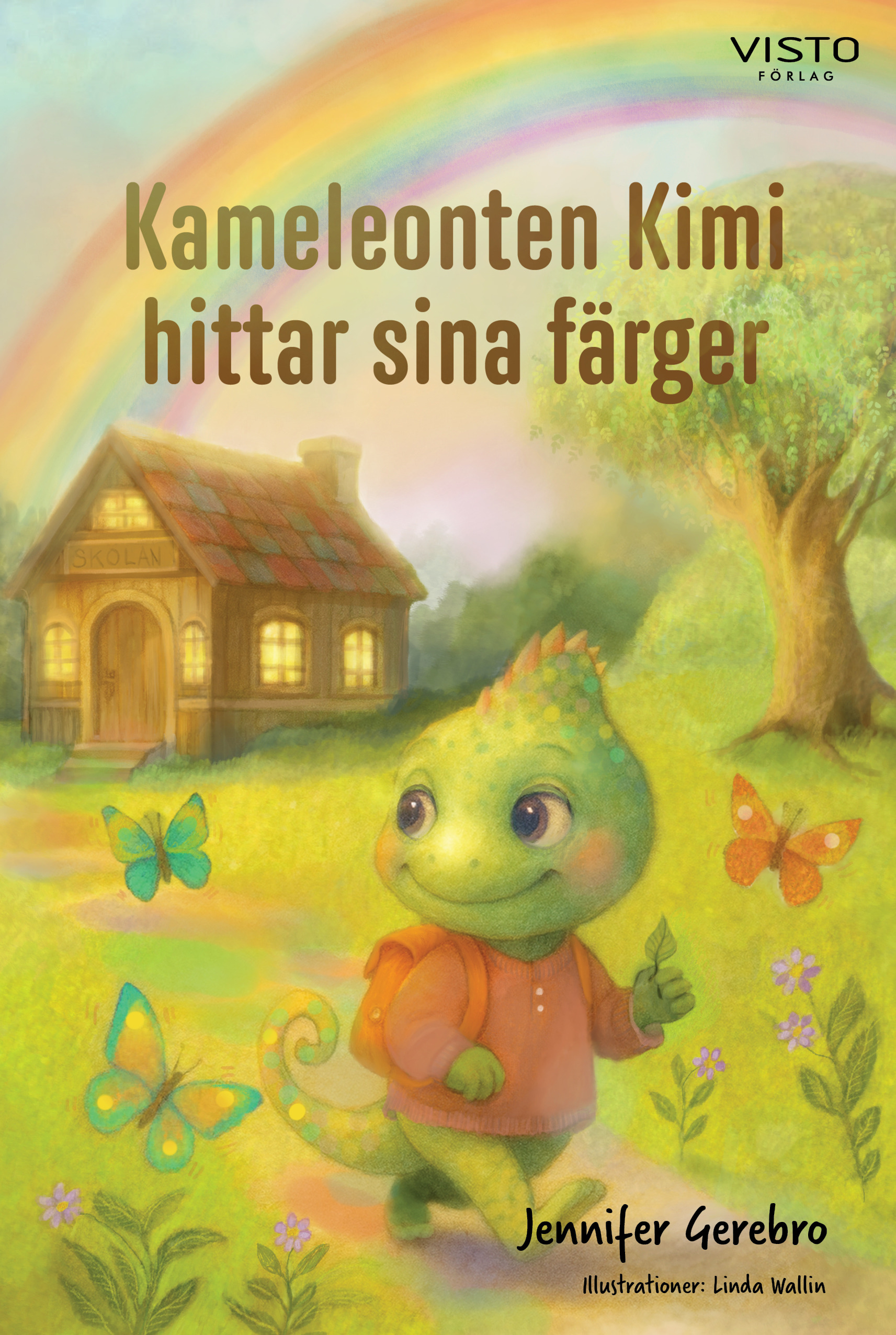 Omslag: Kameleonten Kimi hittar sina färger