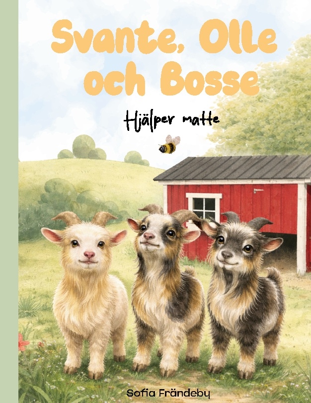 Omslag: Svante, Bosse och Olle Hjälper Matte