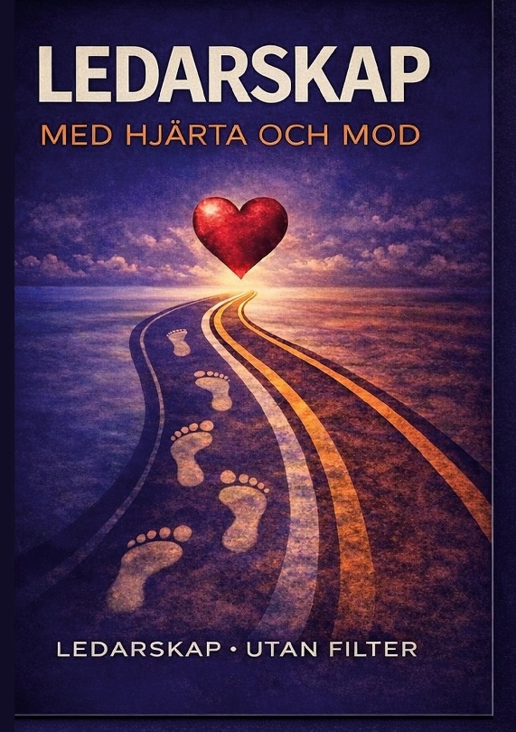 Omslag: Ledarskap med hjärta och mod
