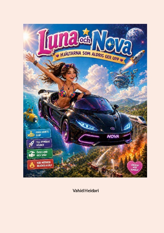 Omslag: Luna och Nova : Hjältarna som aldrig ger upp