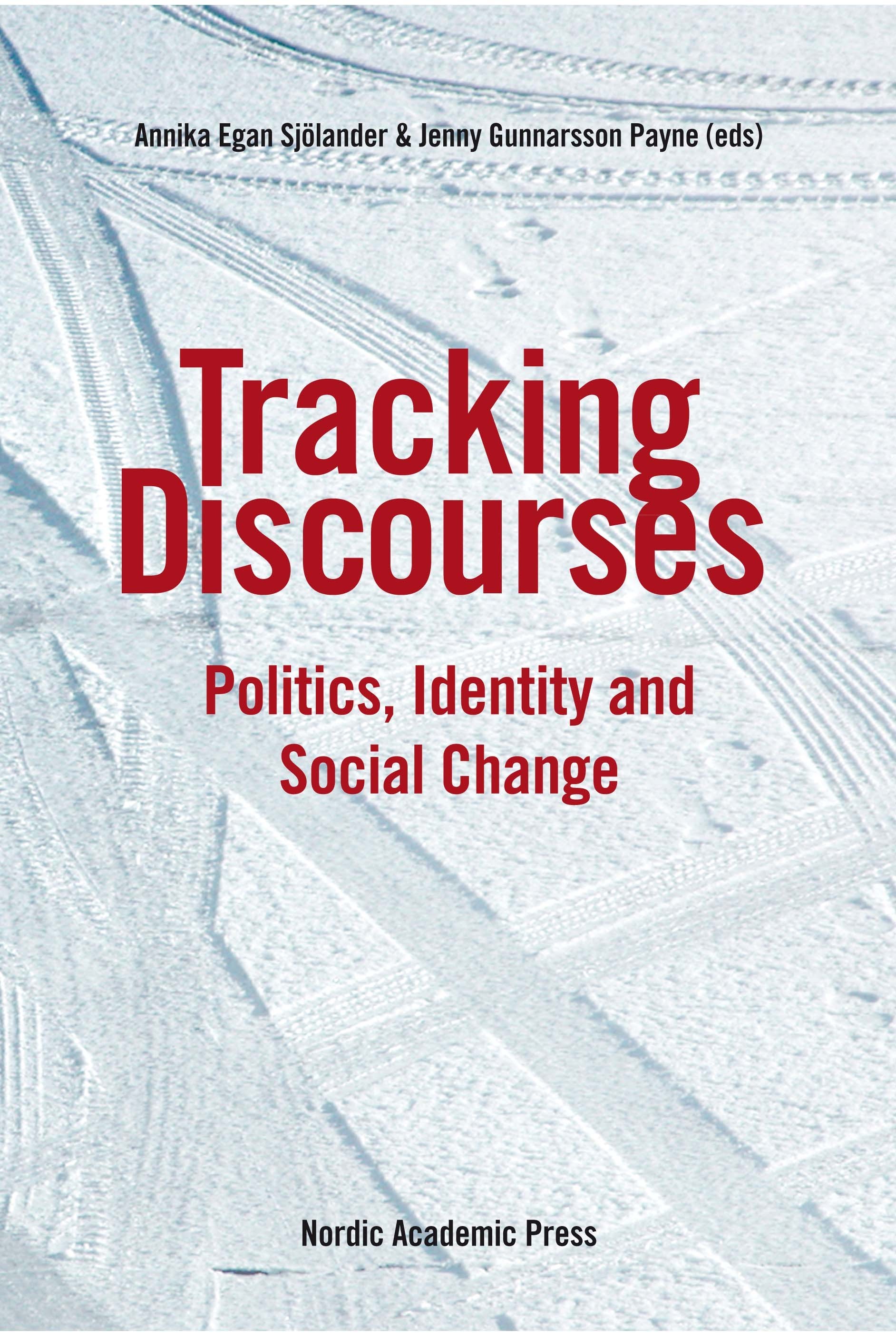 Omslag: Tracking discourses : politics, identity and social change