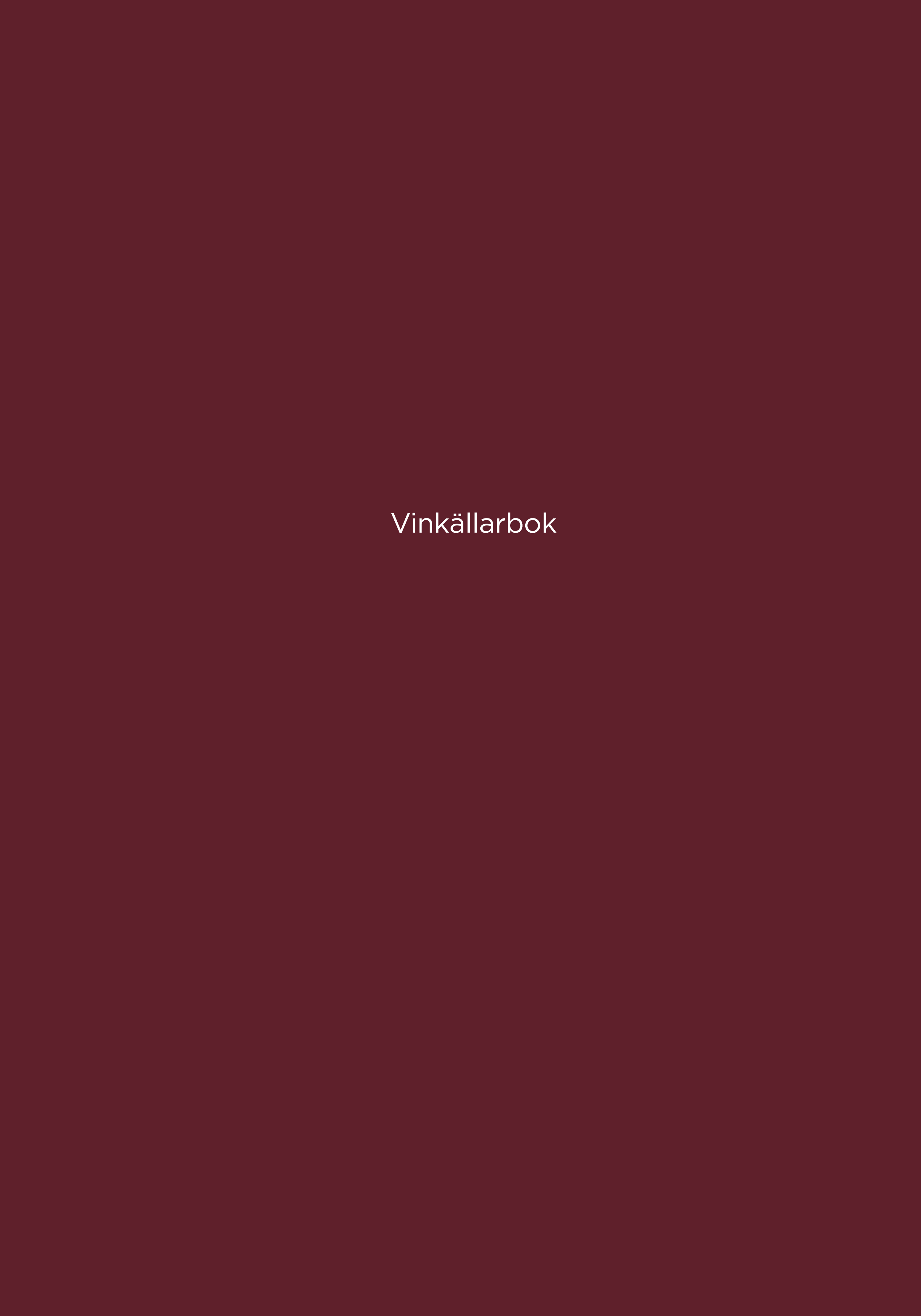 Omslag: Vinkällarbok