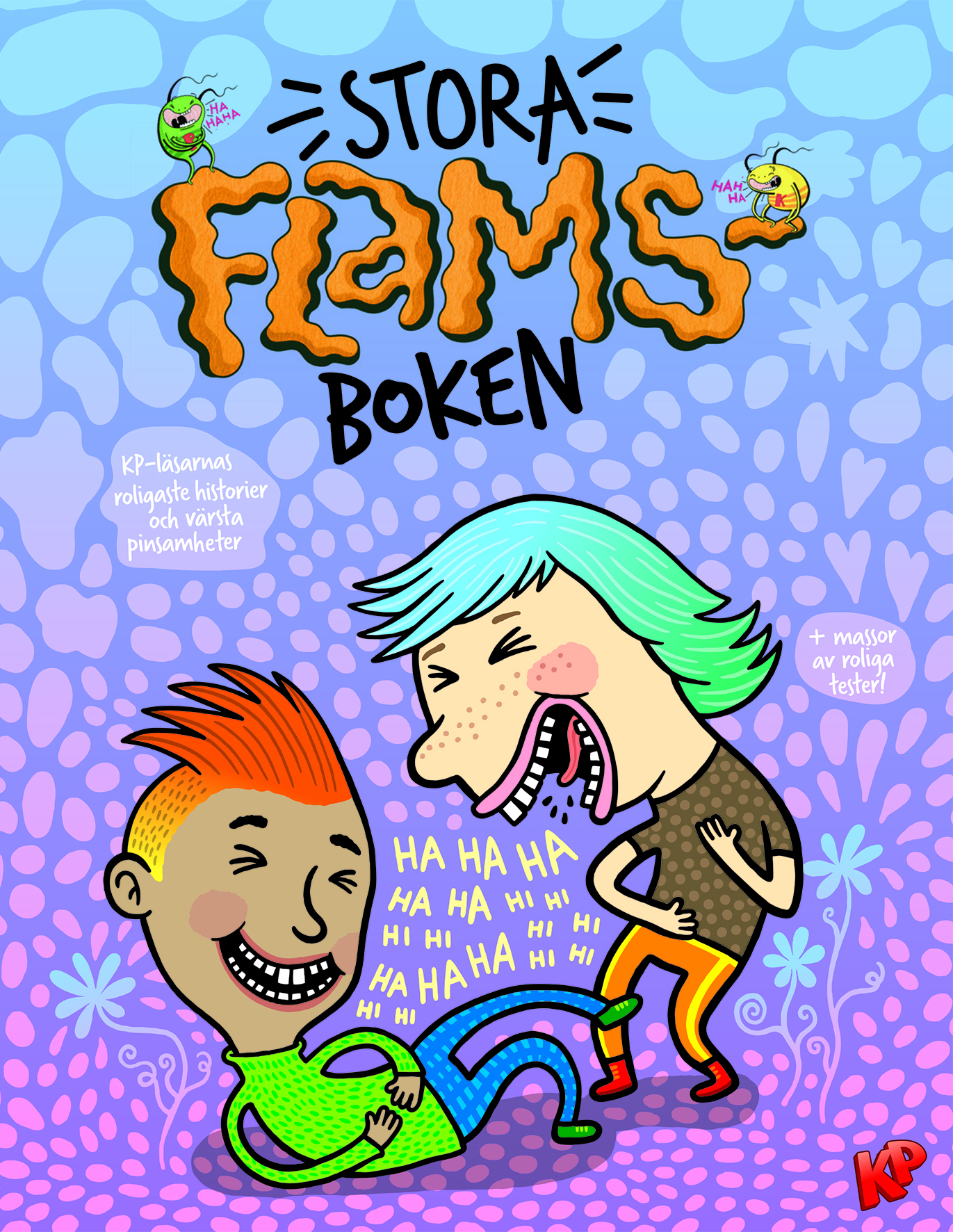 Omslag: Stora flamsboken