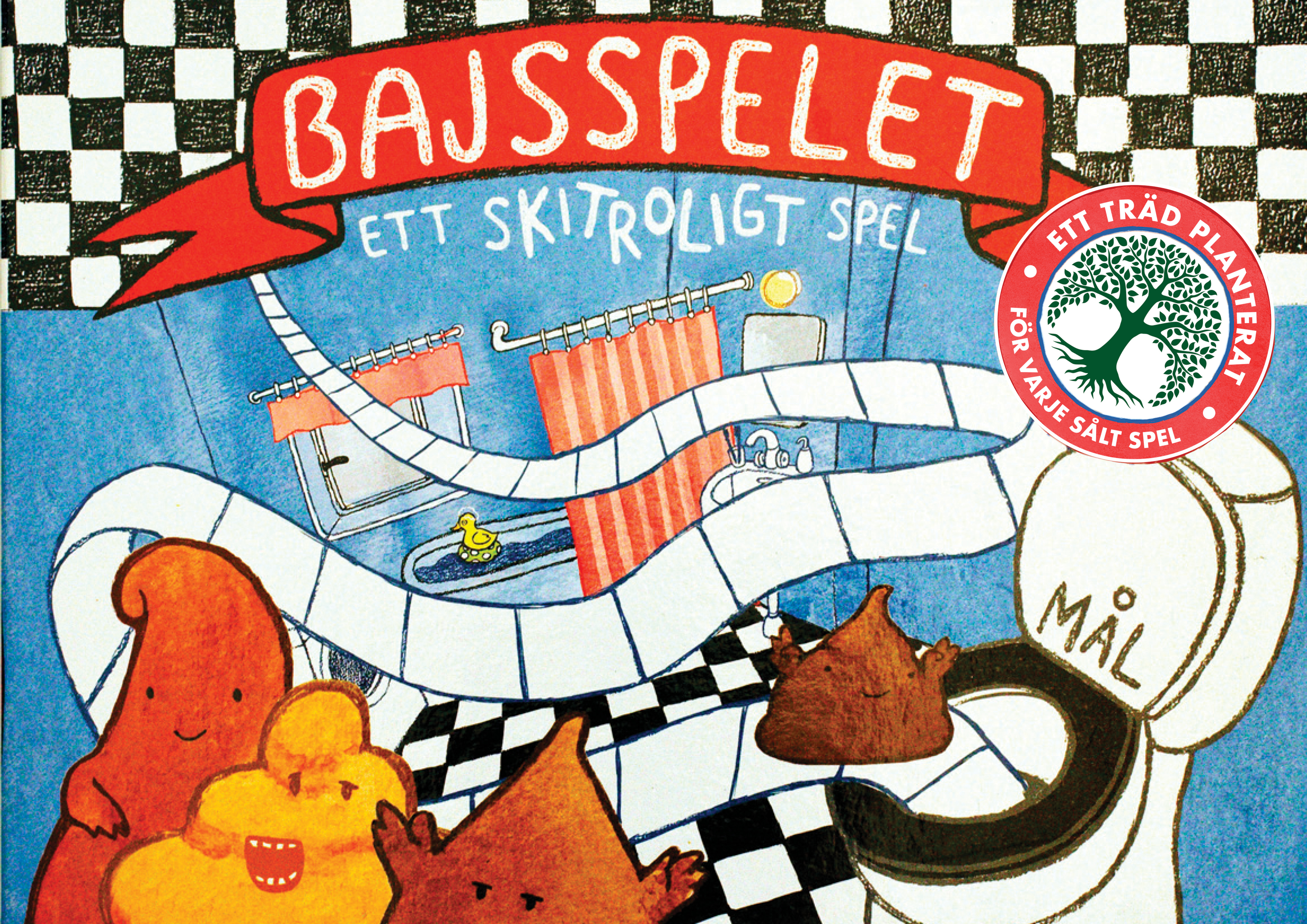 Omslag: Bajsspelet