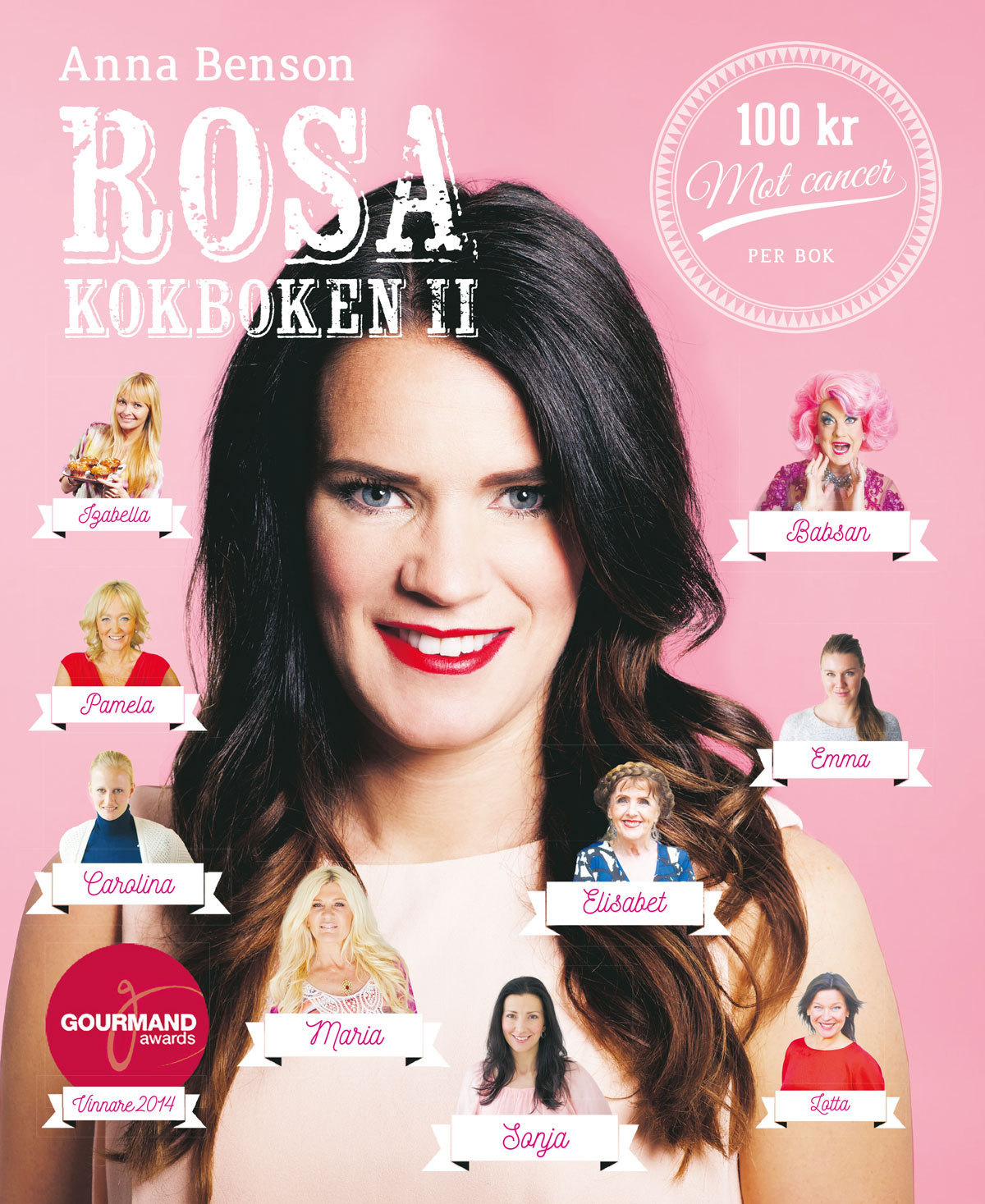 Omslag: Rosa kokboken II