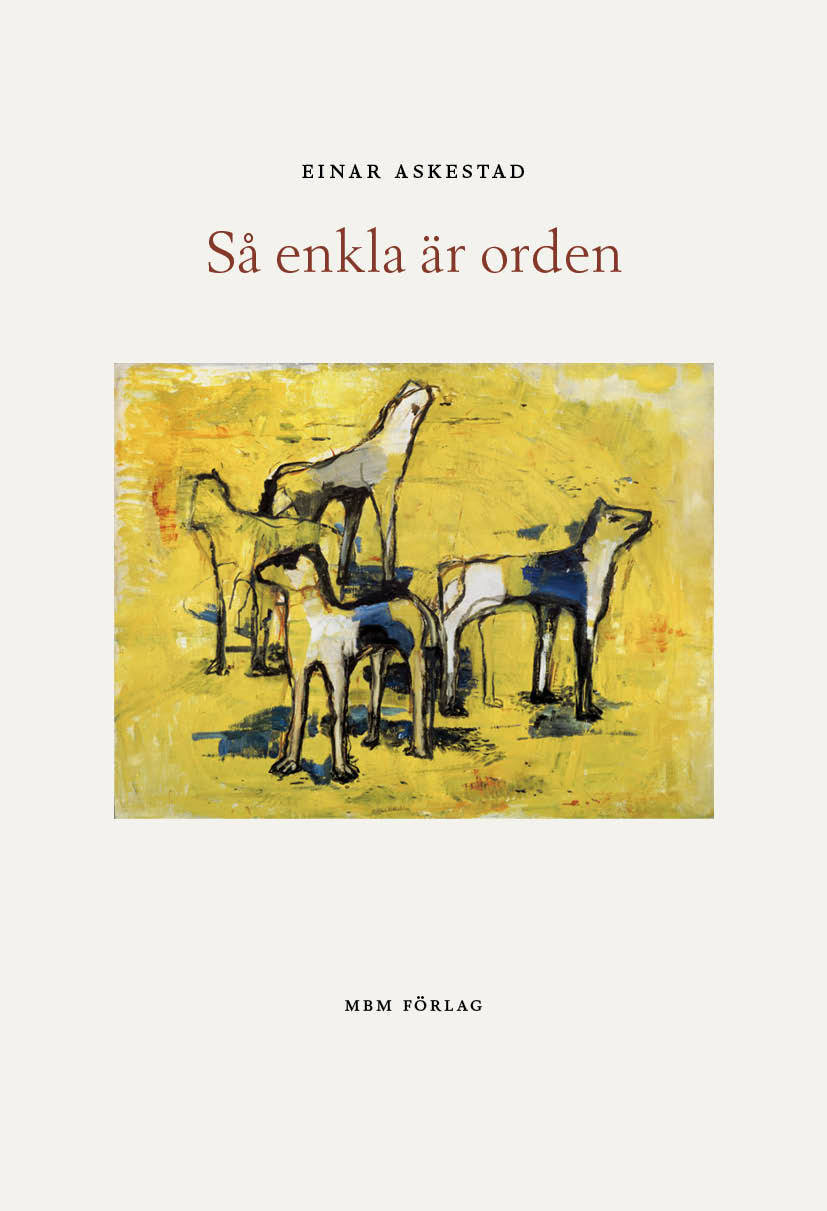 Omslag: Så enkla är orden