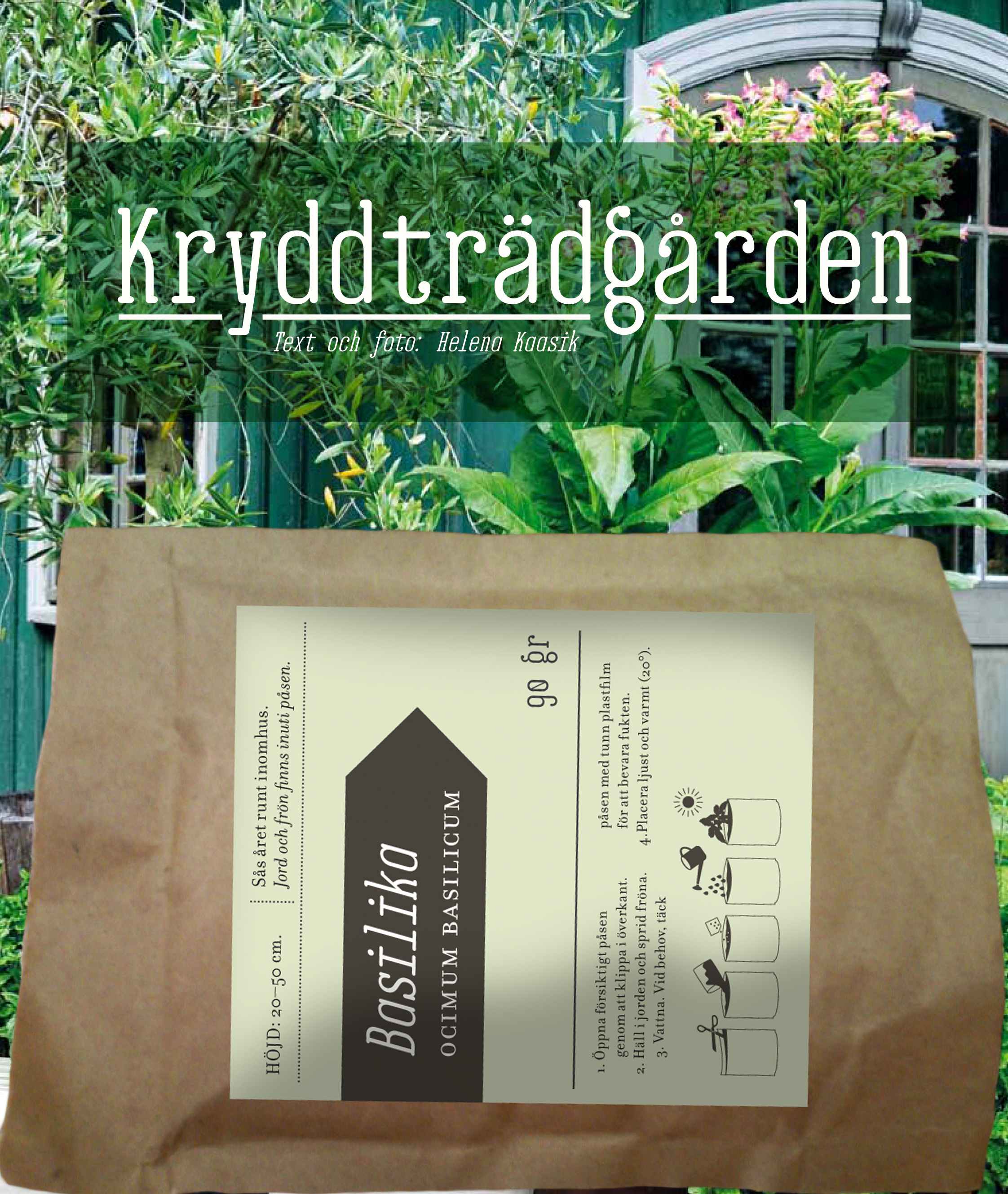 Omslag: Kryddträdgården
