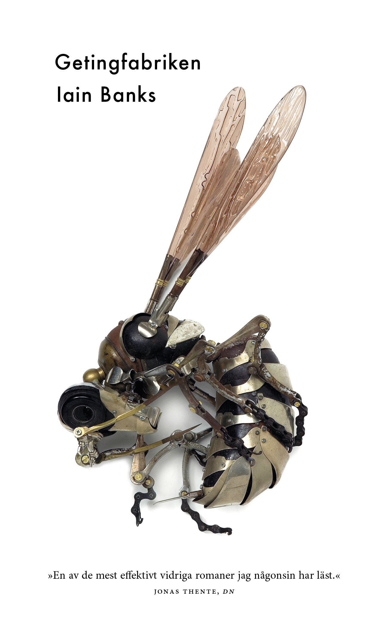 Omslag: Getingfabriken