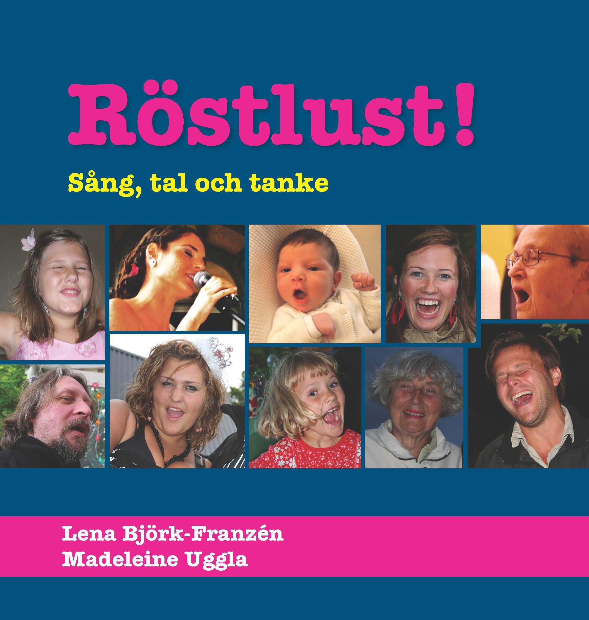 Omslag: Röstlust! : sång, tal och tanke