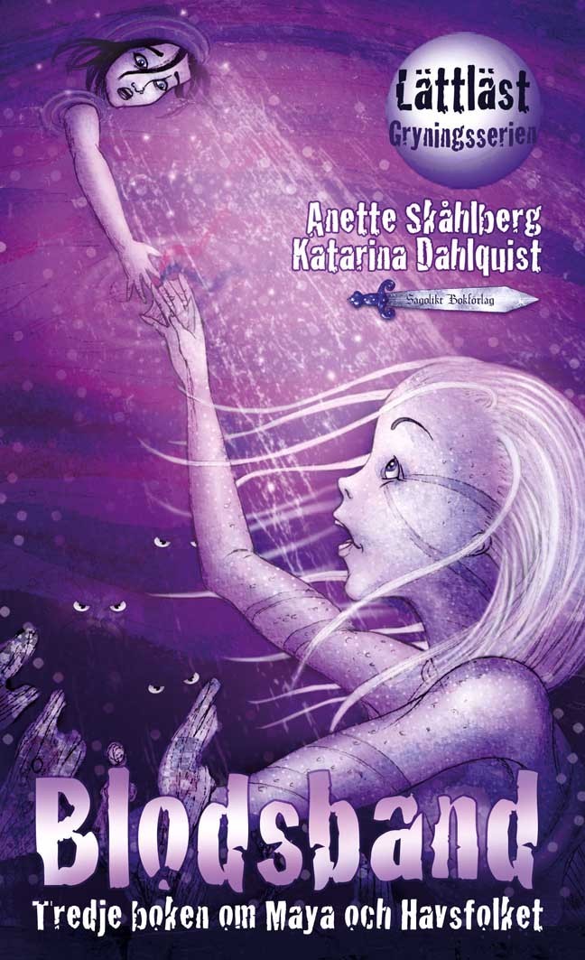 Omslag: Blodsband: tredje boken om Maya och Havsfolket