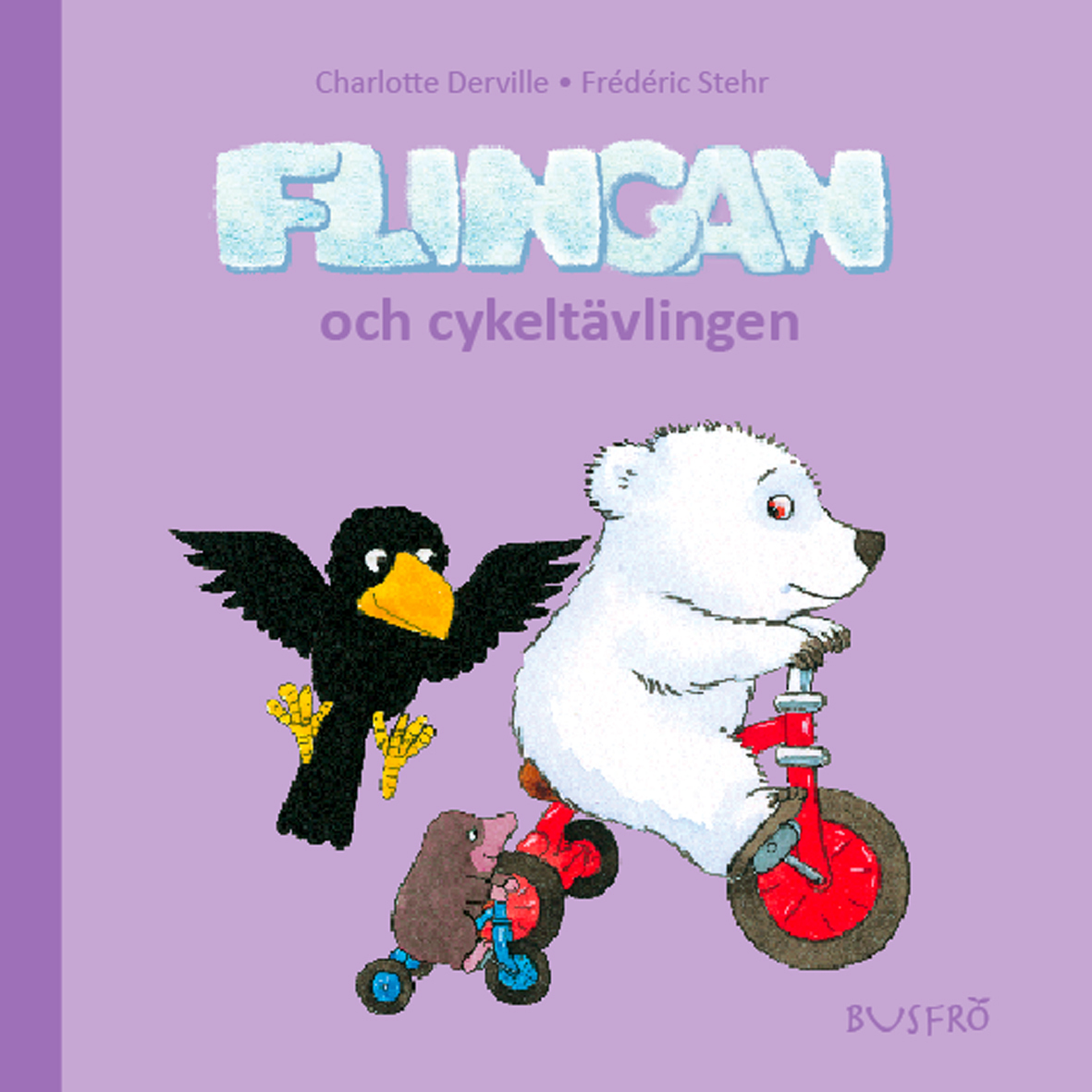 Omslag: Flingan och cykeltävlingen