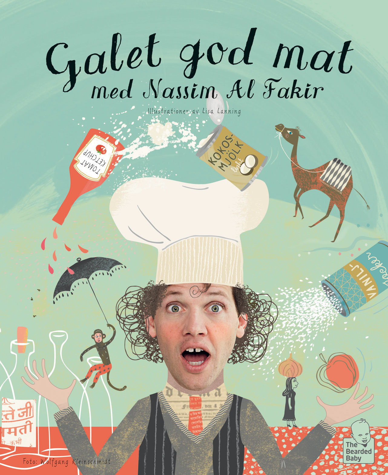 Omslag: Galet god mat