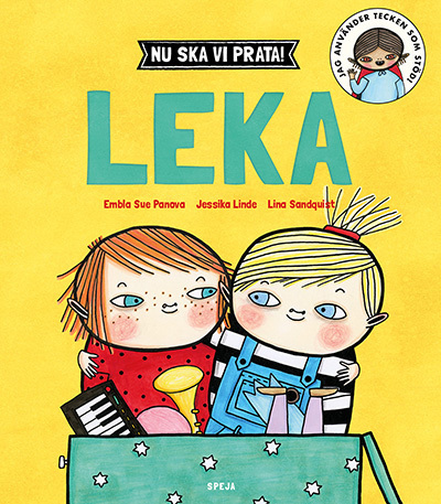 Omslag: Nu ska vi prata! Leka