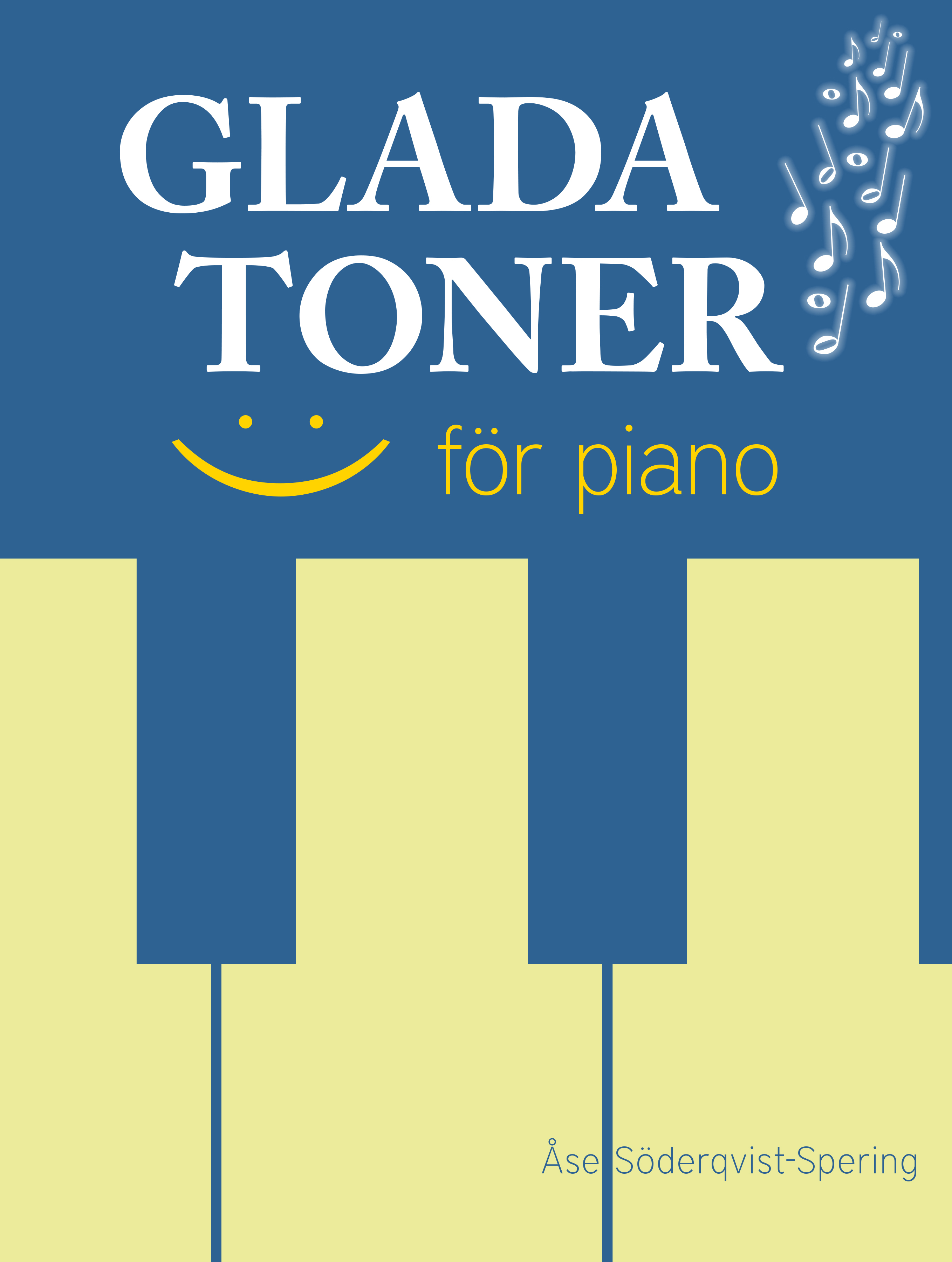 Omslag: Glada toner för piano