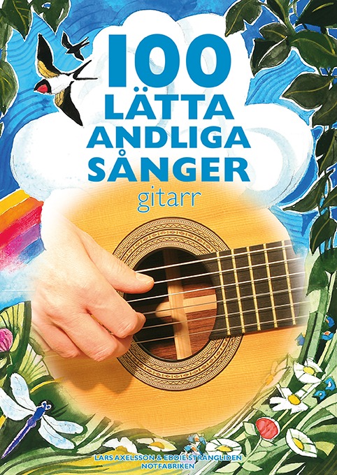 Omslag: 100 lätta andliga sånger - gitarr