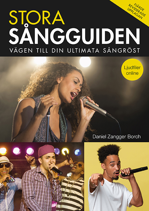 Omslag: Stora Sångguiden : vägen till din ultimata sångröst. Ljudfiler online